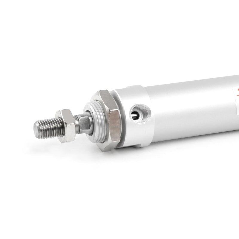 Sns Pneumatic 25mm Bore 100mm Stroke NPT1/8 Aluminum Alloy Mini Air Cylinder Double Action MAL25x100 - Image 4